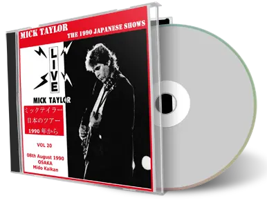 Artwork Cover of Mick Taylor 1990-08-08 CD Osaka Audience