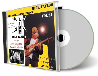 Artwork Cover of Mick Taylor 1992-07-28 CD Tokyo Audience