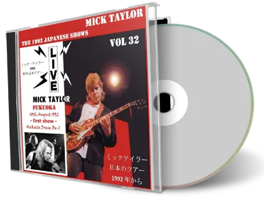 Artwork Cover of Mick Taylor 1992-08-08 CD Fukuoka Audience