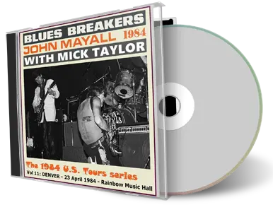 Artwork Cover of Mick Taylor John Mayall 1984-04-23 CD Denver Audience