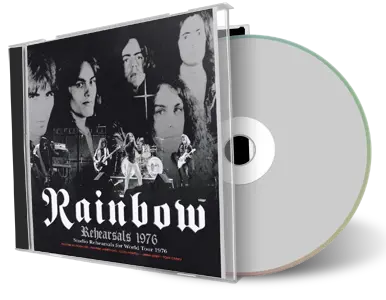 Artwork Cover of Rainbow Compilation CD Rehearsals 1976 Soundboard