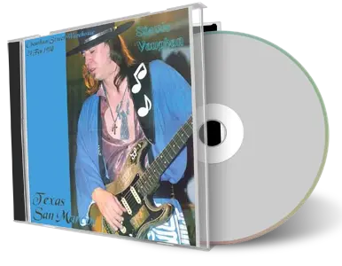 Artwork Cover of Stevie Ray Vaughan 1980-02-24 CD San Marcos Audience