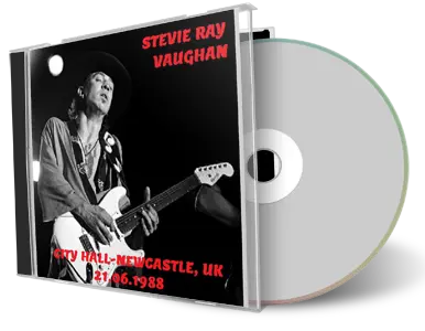 Artwork Cover of Stevie Ray Vaughan 1988-06-21 CD Newcastle Audience