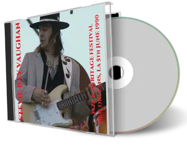 Artwork Cover of Stevie Ray Vaughan 1990-06-05 CD New Orleans Soundboard
