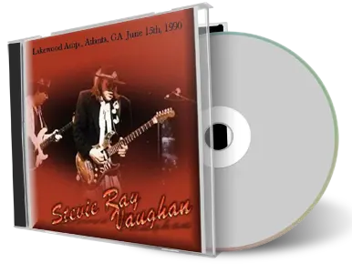 Artwork Cover of Stevie Ray Vaughan 1990-06-15 CD Atlanta Audience
