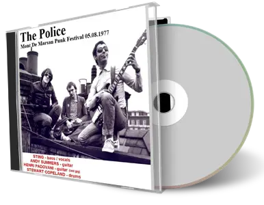 Artwork Cover of The Police 1977-08-05 CD Mont-De-Marsan Audience