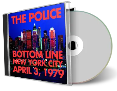 Artwork Cover of The Police 1979-04-03 CD New York Audience