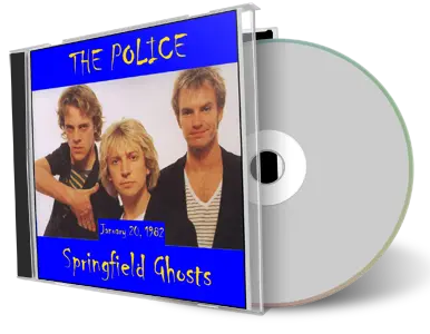 Artwork Cover of The Police 1982-01-20 CD Springfield Audience