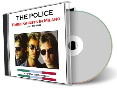 Artwork Cover of The Police 1982-07-04 CD Segrate Audience