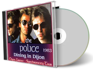 Artwork Cover of The Police 1983-09-20 CD Dijon Audience