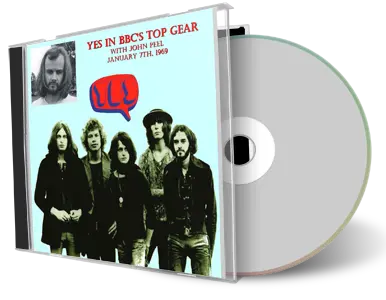 Artwork Cover of Yes 1969-01-07 CD In Bbcs Top Gear Soundboard