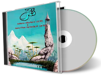 Artwork Cover of Yes 1972-02-21 CD Academy Of Music Audience