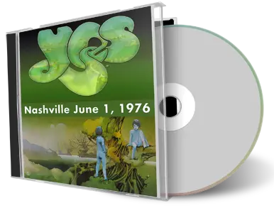 Artwork Cover of Yes 1976-06-01 CD Nashville Audience