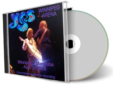 Artwork Cover of Yes 1979-04-30 CD Winnipeg Audience