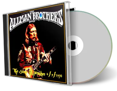 Artwork Cover of Allman Brothers Band 1970-09-04 CD Milwaukee Audience
