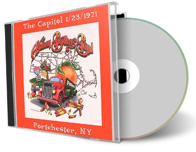 Artwork Cover of Allman Brothers Band 1971-01-23 CD Port Chester Audience
