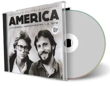 Artwork Cover of America 1978-07-04 CD Los Angeles Soundboard