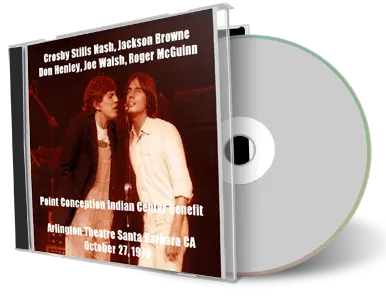 Artwork Cover of Csn 1979-10-27 CD Santa Barbara Audience