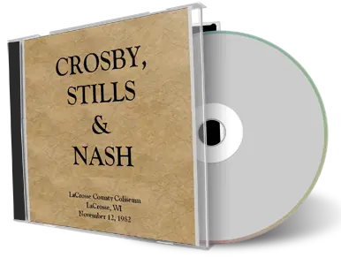 Artwork Cover of Csn 1982-11-12 CD Lacrosse Soundboard