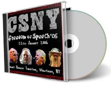 Artwork Cover of Csny 2006-08-22 CD Wantagh Audience