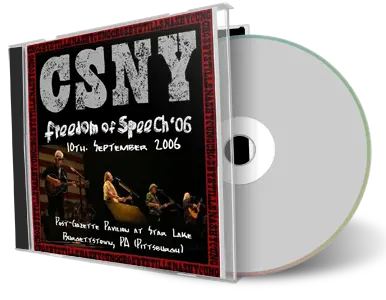 Artwork Cover of Csny 2006-09-10 CD Pittsburgh Audience