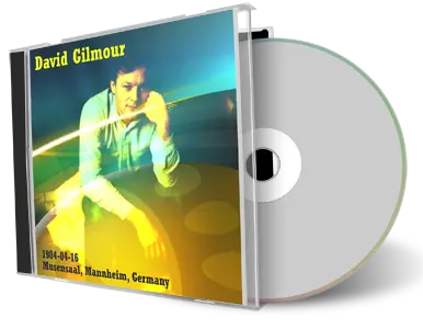 Artwork Cover of David Gilmour 1984-04-16 CD Musensaal Audience