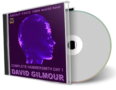Artwork Cover of David Gilmour 1984-04-28 CD London Soundboard