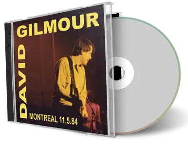 Artwork Cover of David Gilmour 1984-05-11 CD Montreal Audience