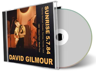 Artwork Cover of David Gilmour 1984-07-05 CD Sunrise Audience