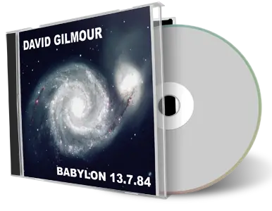 Artwork Cover of David Gilmour 1984-07-13 CD Babylon Audience