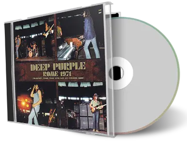 Artwork Cover of Deep Purple 1971-05-24 CD Roma Audience