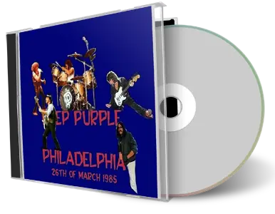 Artwork Cover of Deep Purple 1985-03-26 CD Philadelphia Audience