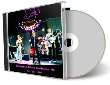 Artwork Cover of Yes 1980-11-20 CD Birmingham Audience