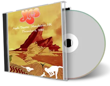Artwork Cover of Yes 1980-12-06 CD Manchester Audience