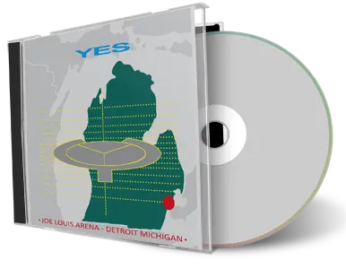 Artwork Cover of Yes 1984-03-04 CD Detroit Audience