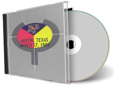 Artwork Cover of Yes 1984-03-17 CD Austin Audience