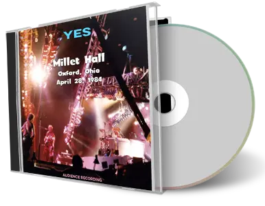 Artwork Cover of Yes 1984-04-28 CD Oxford Audience