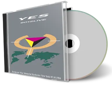 Artwork Cover of Yes 1984-05-10 CD Rochester Audience