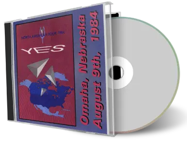 Artwork Cover of Yes 1984-08-09 CD Omaha Audience