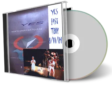 Artwork Cover of Yes 1984-08-11 CD East Troy Audience