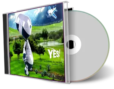 Artwork Cover of Yes 1987-12-07 CD Quebec City Audience