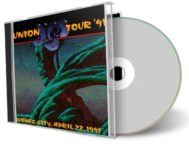 Artwork Cover of Yes 1991-04-22 CD Quebec City Audience