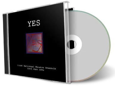 Artwork Cover of Yes 1991-06-22 CD Brussel Audience