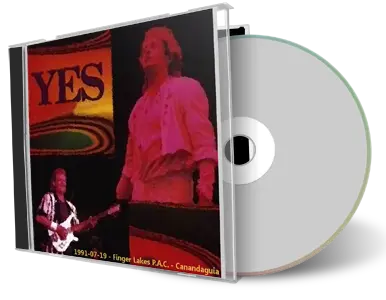 Artwork Cover of Yes 1991-07-19 CD Canandaguia Audience