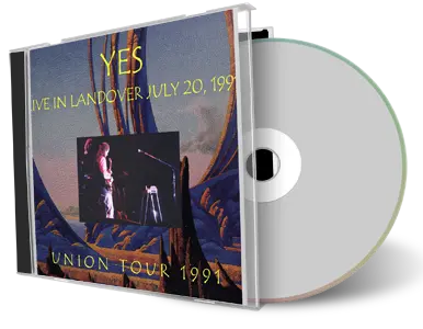 Artwork Cover of Yes 1991-07-20 CD Landover Audience