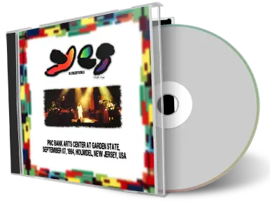 Artwork Cover of Yes 1994-09-07 CD Holmdel Audience