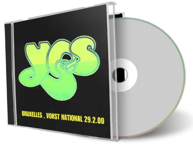 Artwork Cover of Yes 2000-02-29 CD Brussel Audience