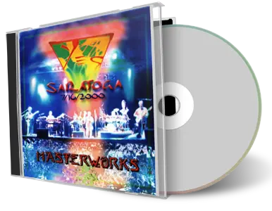 Artwork Cover of Yes 2000-07-16 CD Saratoga Springs Audience