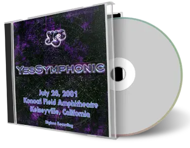 Artwork Cover of Yes 2001-07-28 CD Kelseyville Audience
