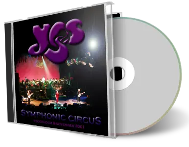 Artwork Cover of Yes 2001-11-06 CD Stockholm Audience